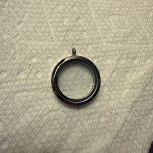 Origami Owl Large Silver locket